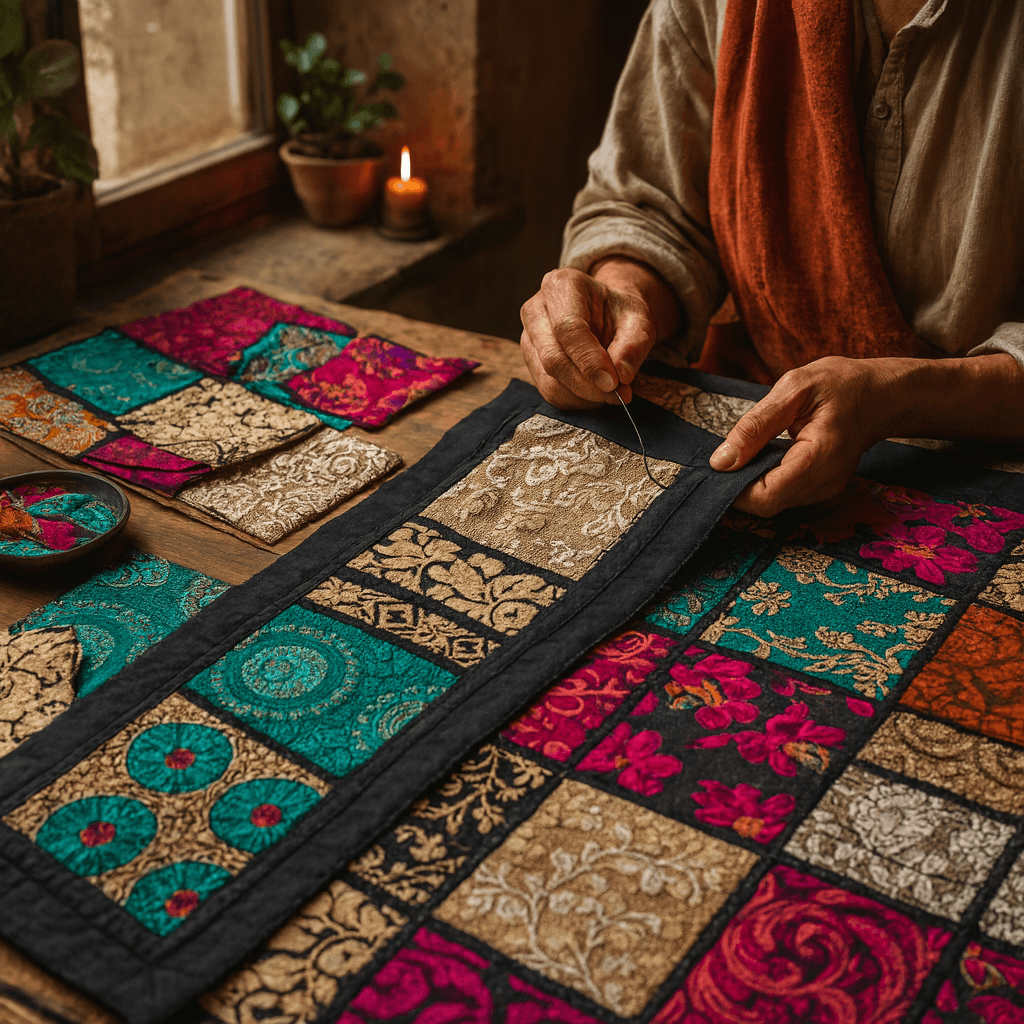 Patchwork Tapestries: Timeless Handmade Wall Art for Modern Homes