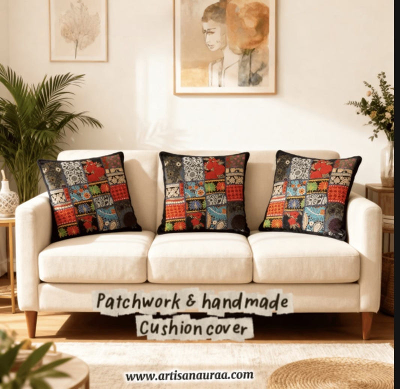 Patchwork Cushion Covers