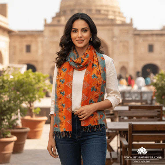A Kantha Scarf