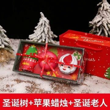 Festive Delights: Handmade Cotton Christmas Cupcake Towel Gift Set