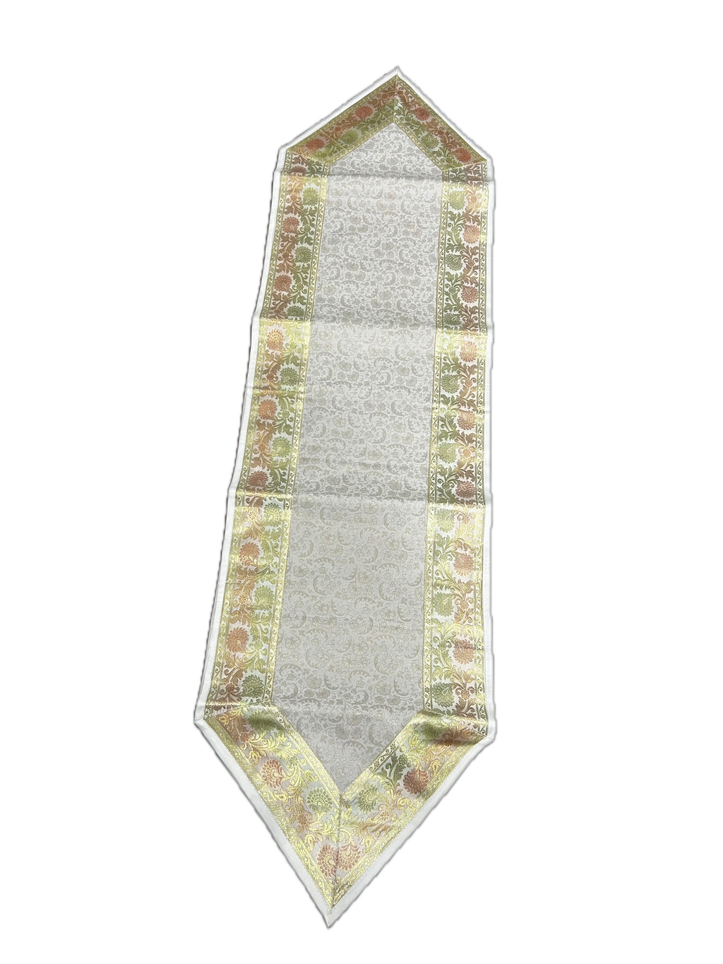 Exquisite 13-Piece Handcrafted Brocade Table Runner & Placemat Set