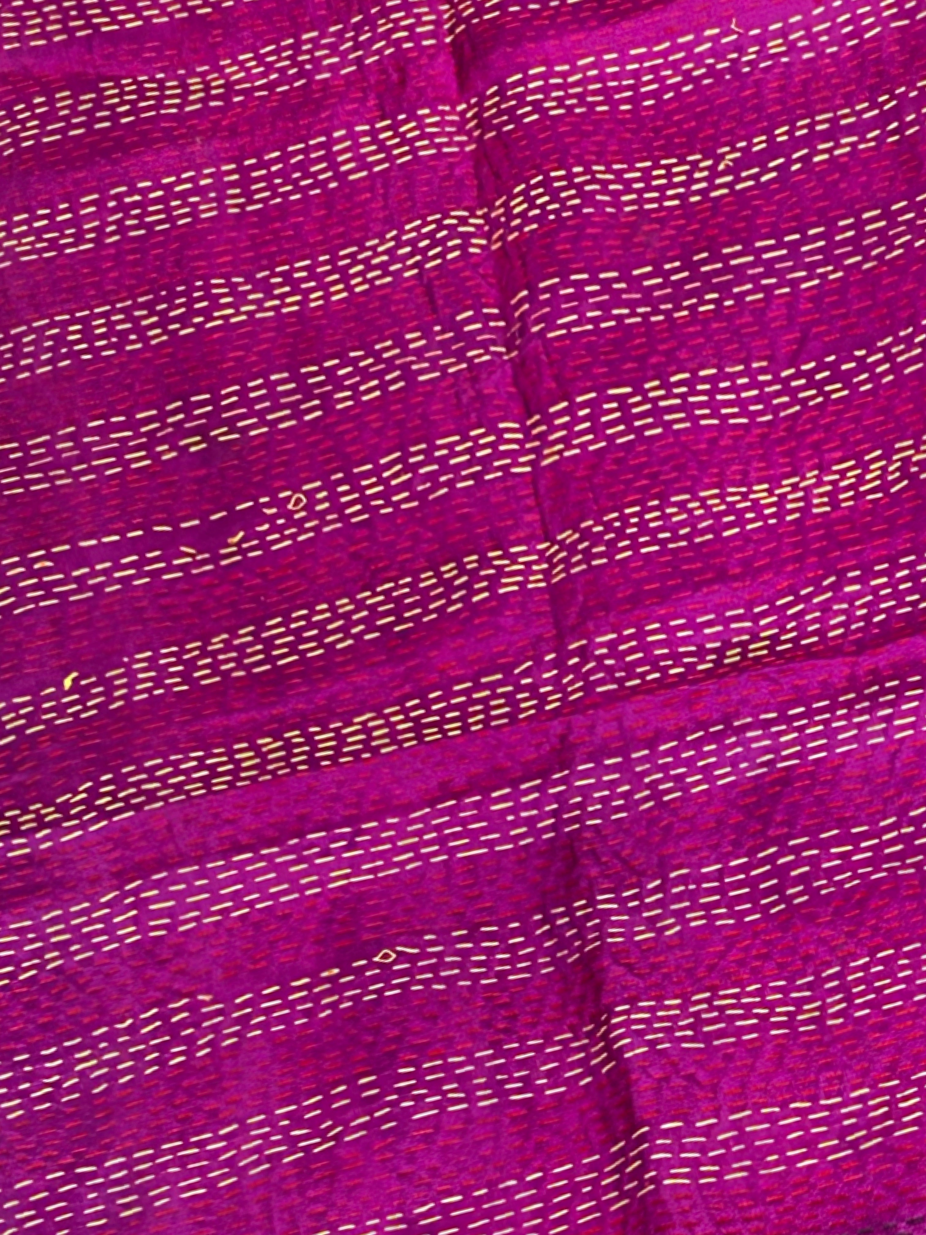 One-of-a-Kind Wide Kantha Scarf | Sustainable Artisan Fashion (The Statement Collection)