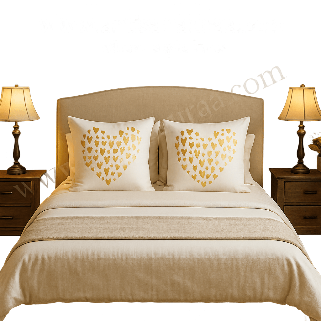 👑 The Royal Gold Collection: Metallic Motif Cushion Covers (4 Styles)